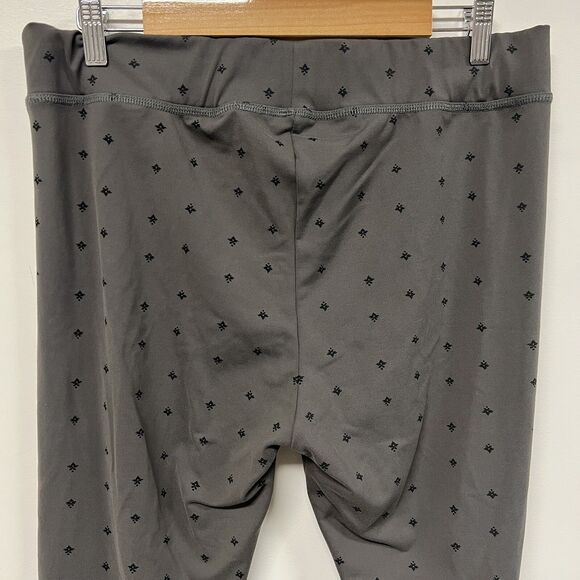 Pendleton XL Grey Patterned Legging Pants Pull-On Skinny Stretch High Rise - Picture 4 of 11